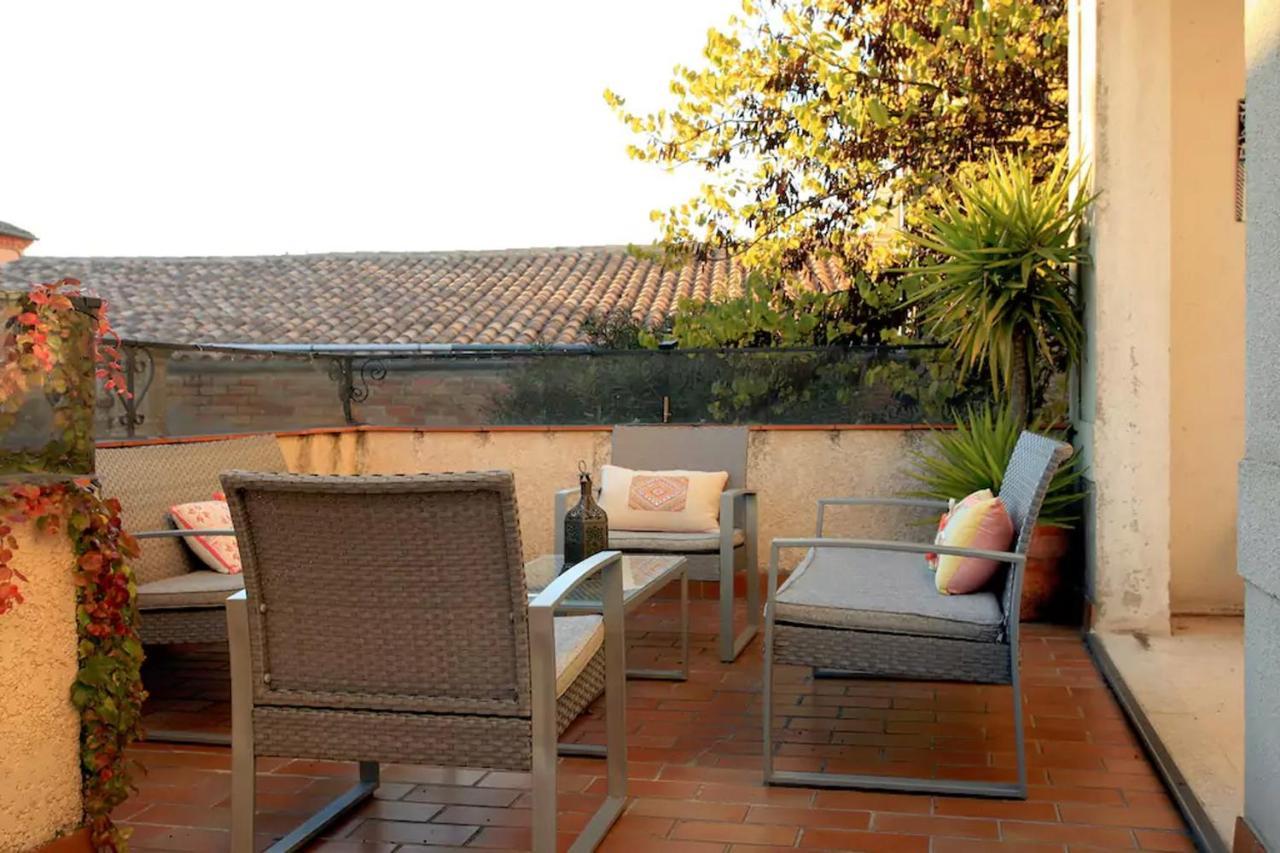 Maison De Maitre A Bram # Jacuzzi Ngoại thất bức ảnh
